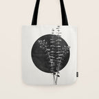 Nature Circle Art Tote Bag Gallery Image 1