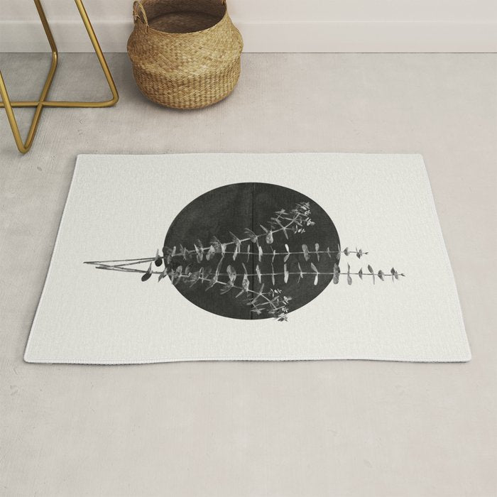 Nature Circle Art Rug Gallery Image 1
