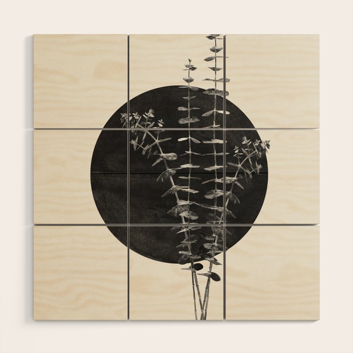 Nature Circle Art Wood Wall Art Gallery Image 1