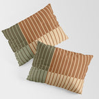 Color Block Line Abstract XIV Pillow Sham Gallery Image 3