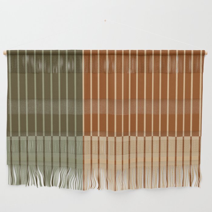 Color Block Line Abstract XIV Wall Hanging Gallery Image 1