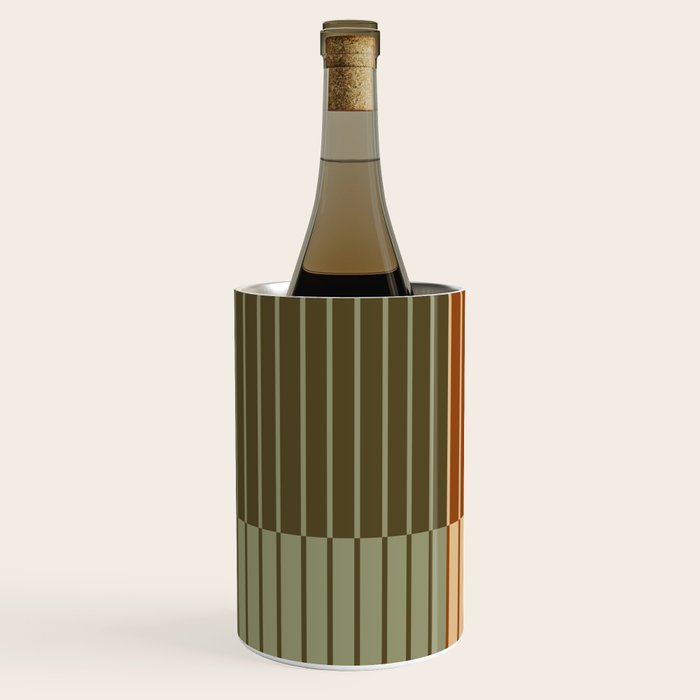 Color Block Line Abstract XIV Wine Chiller Gallery Image 2