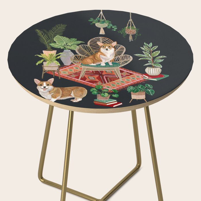 Corgis living room Side Table Gallery Image 2