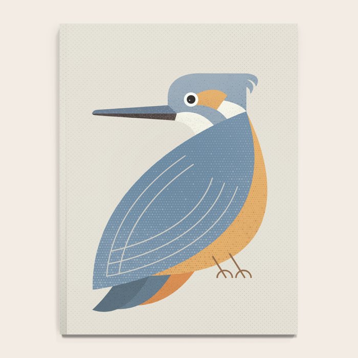 Whimsy Blue-eared Kingfisher Notebook Gallery Image 4