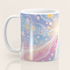 Celestial Burst in Pastel Galaxy Ethereal Starry Night Sky Coffee Mug Gallery Image 3