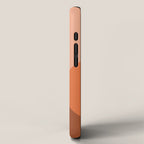 Only Connect - Orange Clay Blush Minimalist Mid-Century Modern Abstract iPhone Case Gallery Image 2