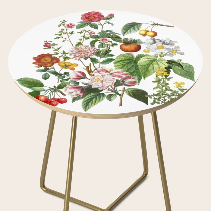 Persimmon Botanical Bloom Side Table Gallery Image 2