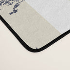 Toile de Jouy Vintage French Beige Cream & White Stripe Desk Mat Gallery Image 4