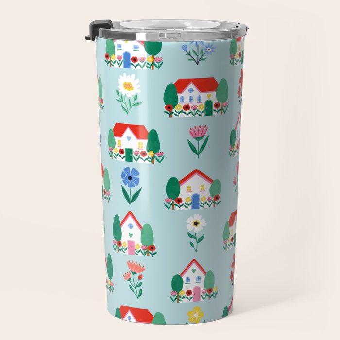 Spring Houses Travel Mug Gallery Image 3