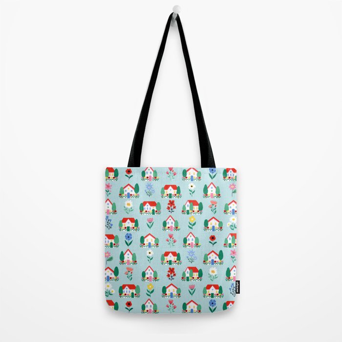 Spring Houses Tote Bag Gallery Image 2