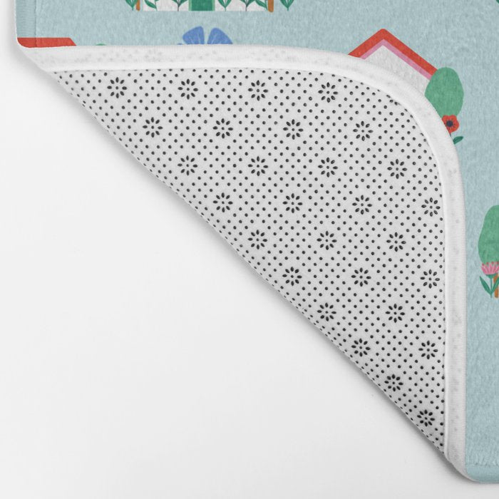 Spring Houses Bath Mat Gallery Image 2