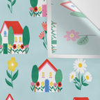 Spring Houses Wall Tapestry Gallery Image 3