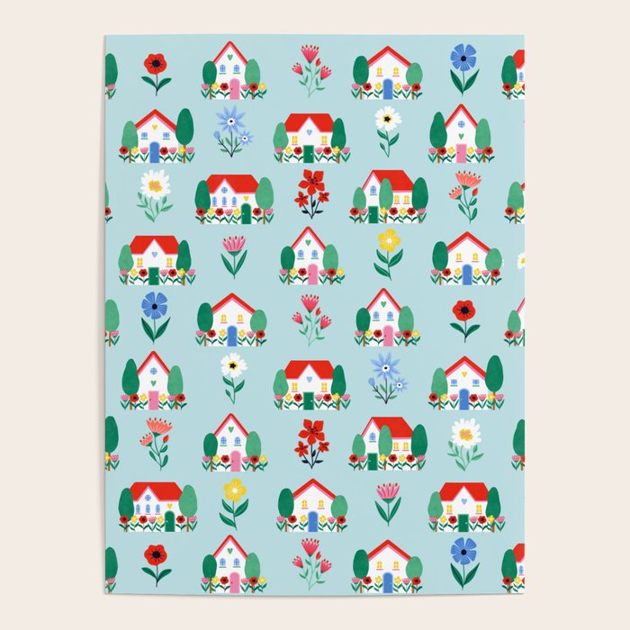 Spring Houses Poster Gallery Image 1
