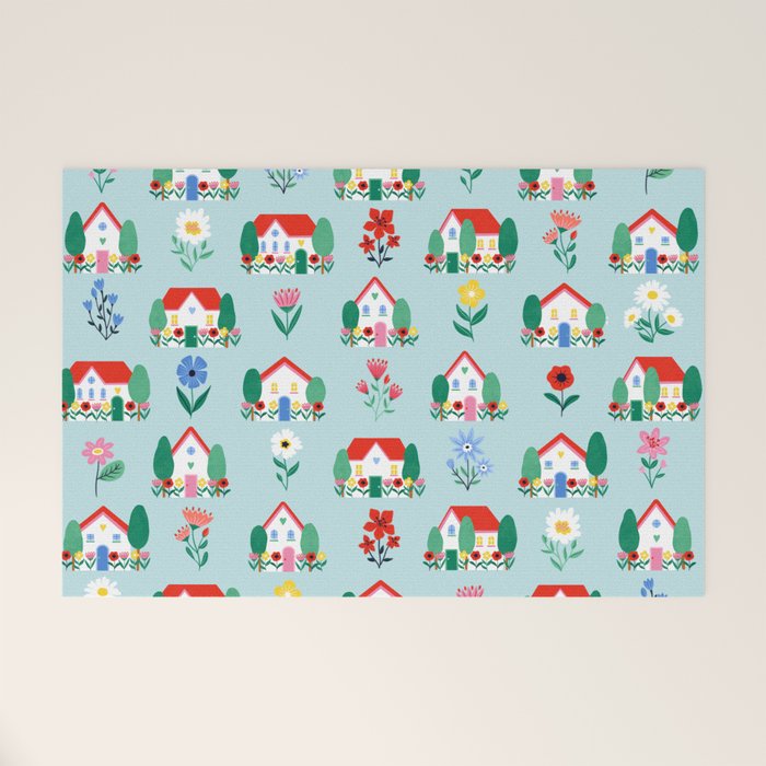Spring Houses Welcome Mat Gallery Image 1
