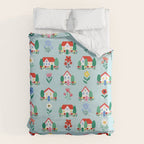 Spring Houses Duvet Cover Gallery Image 6