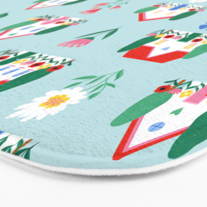 Spring Houses Bath Mat Gallery Image 3