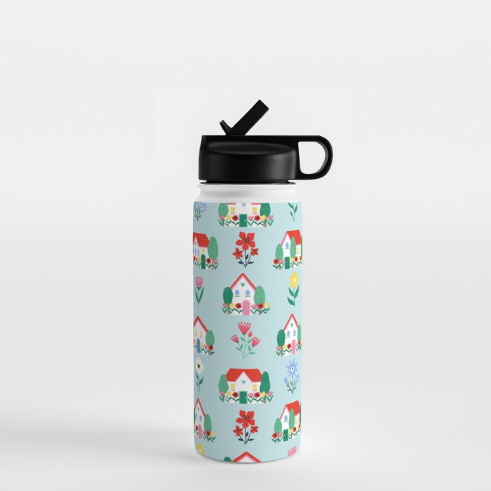 Spring Houses Water Bottle Gallery Image 1
