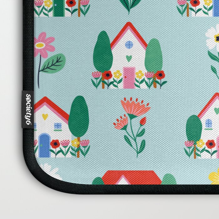 Spring Houses Laptop Sleeve Gallery Image 3