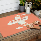 Penguin Airlines Outdoor Rug Gallery Image 2