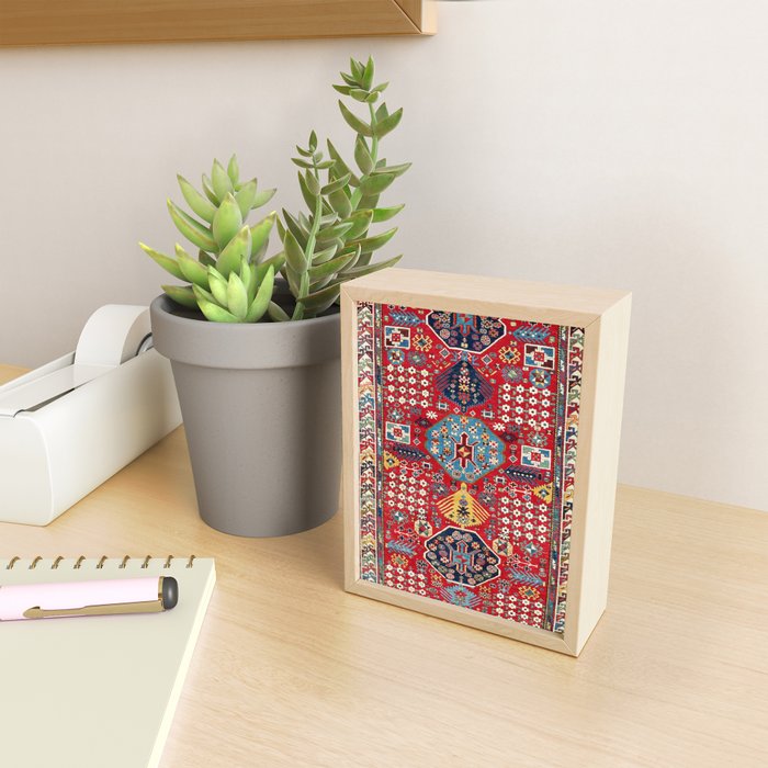 Moghan Azerbaijan South East Caucasus Rug Print Mini Art Print Gallery Image 2