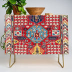 Moghan Azerbaijan South East Caucasus Rug Print Credenza Gallery Image 1