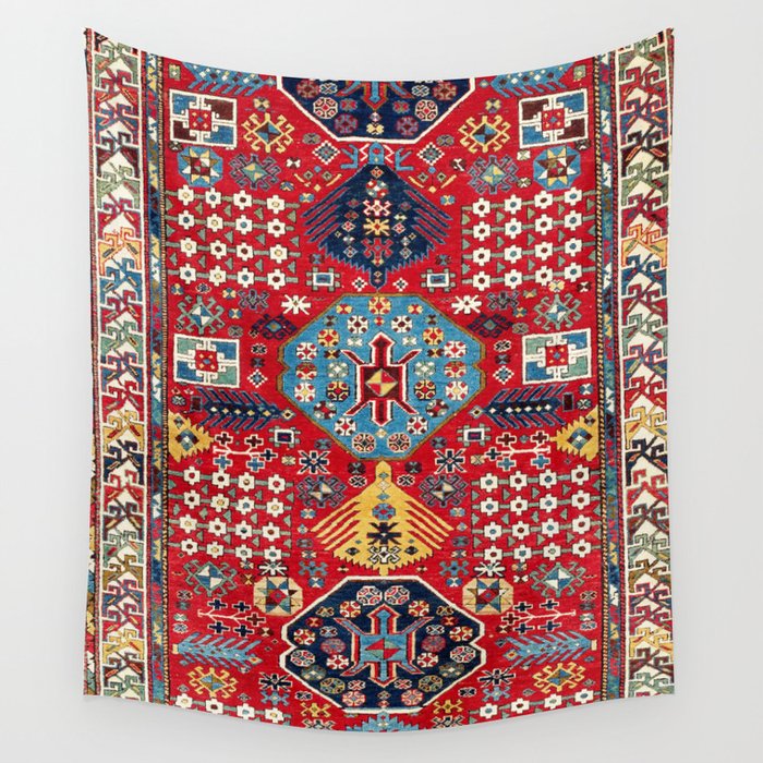 Moghan Azerbaijan South East Caucasus Rug Print Wall Tapestry Gallery Image 1