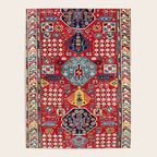 Moghan Azerbaijan South East Caucasus Rug Print Poster Gallery Image 4
