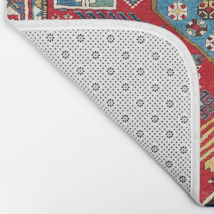 Moghan Azerbaijan South East Caucasus Rug Print Bath Mat Gallery Image 2