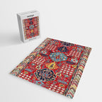 Moghan Azerbaijan South East Caucasus Rug Print Jigsaw Puzzle Gallery Image 2