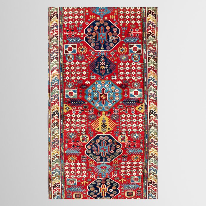 Moghan Azerbaijan South East Caucasus Rug Print Tablecloth Gallery Image 2