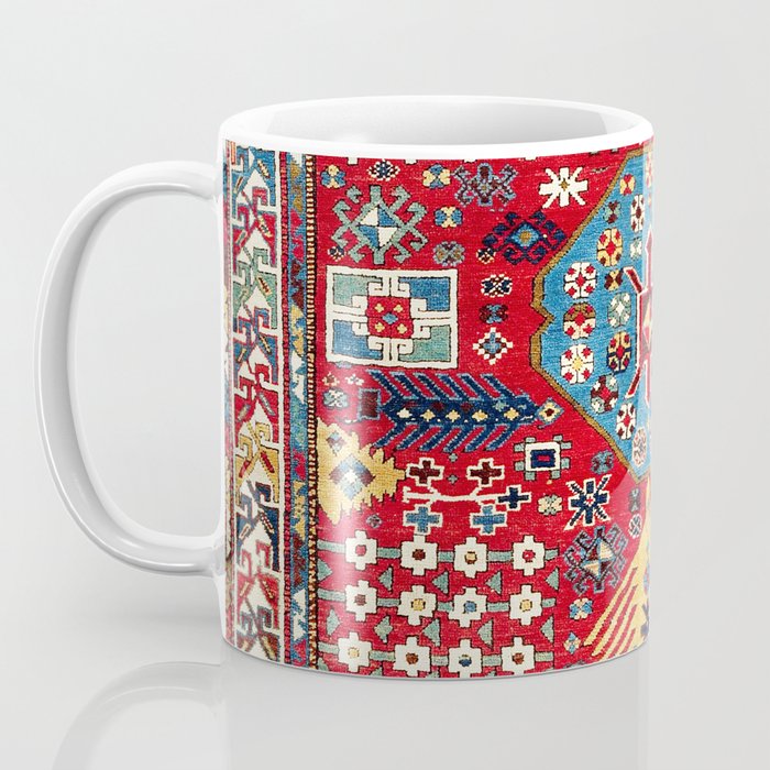 Moghan Azerbaijan South East Caucasus Rug Print Coffee Mug Gallery Image 3