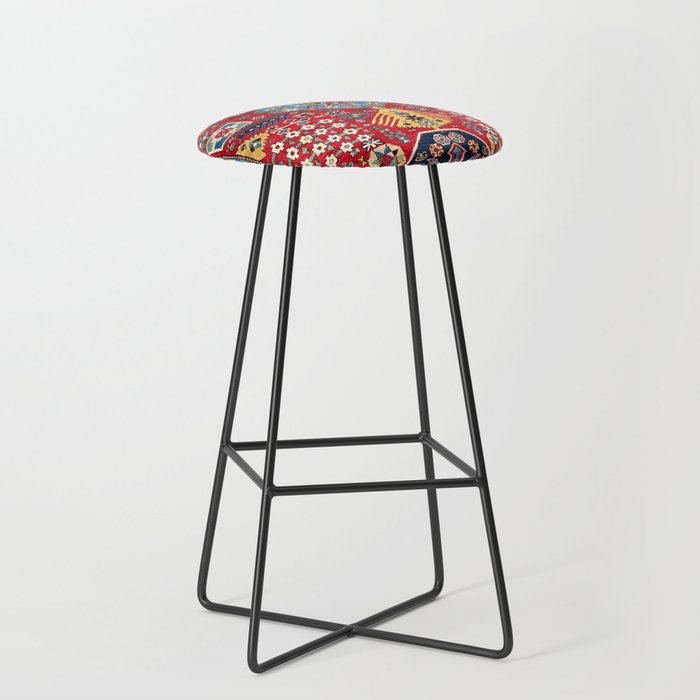 Moghan Azerbaijan South East Caucasus Rug Print Stool Gallery Image 1