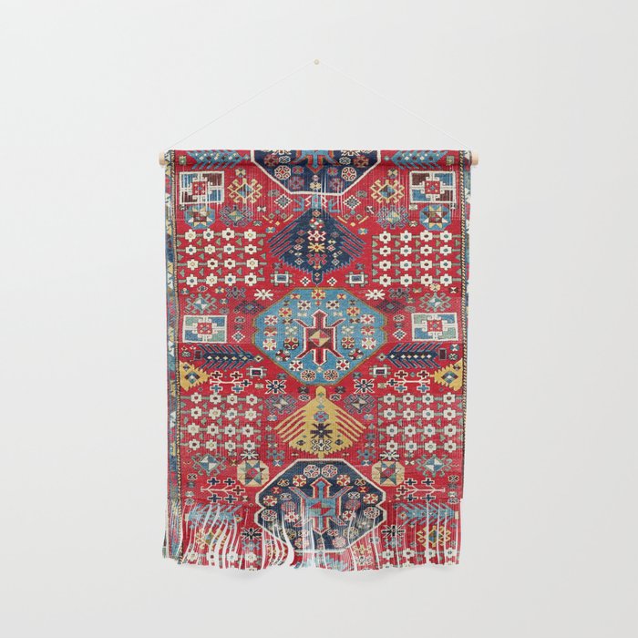 Moghan Azerbaijan South East Caucasus Rug Print Wall Hanging Gallery Image 1