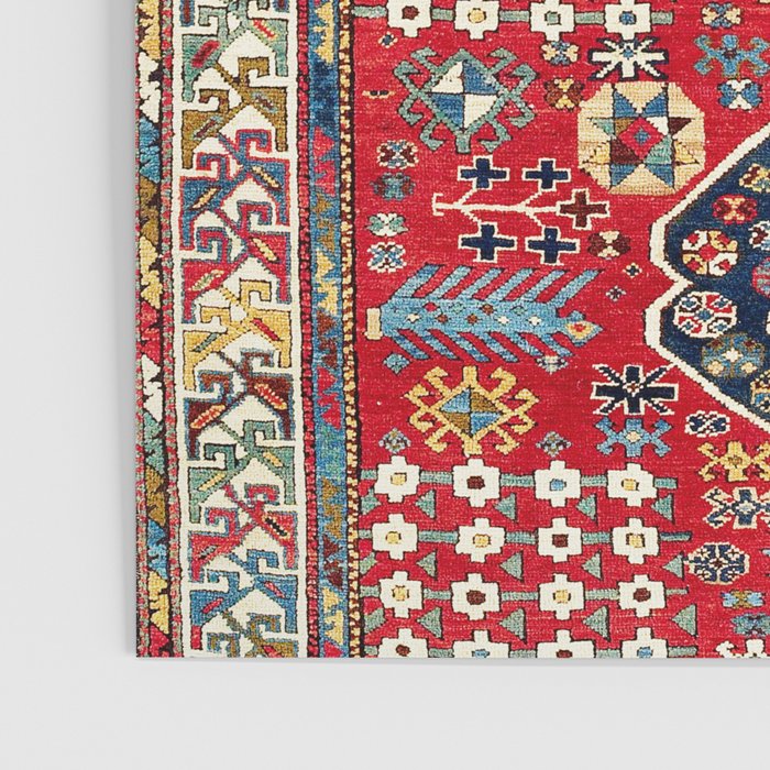 Moghan Azerbaijan South East Caucasus Rug Print Poster Gallery Image 3