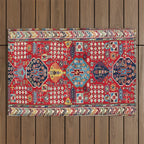 Moghan Azerbaijan South East Caucasus Rug Print Outdoor Rug Gallery Image 1