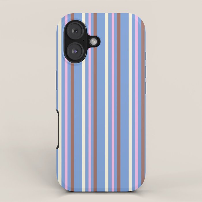 Vintage Stripes iPhone Case Gallery Image 1