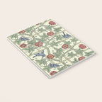 William Morris Trellis Ivory Brick Notebook Gallery Image 3