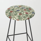 William Morris Trellis Ivory Brick Stool Gallery Image 2