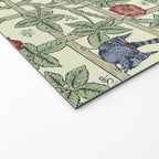 William Morris Trellis Ivory Brick Welcome Mat Gallery Image 2