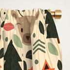 Woodland Creatures Window Curtain Gallery Image 2