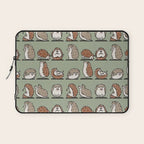 Hedgehog Yoga Laptop Sleeve Gallery Image 1