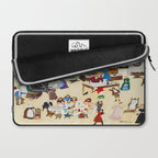 Anna Mary Robertson 'Grandma' Moses Thanksgiving American Folk Art Laptop Sleeve Gallery Image 2