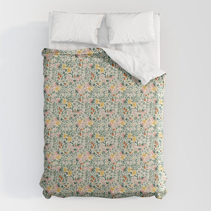 Folklore Vine Duvet Cover Gallery Image 1