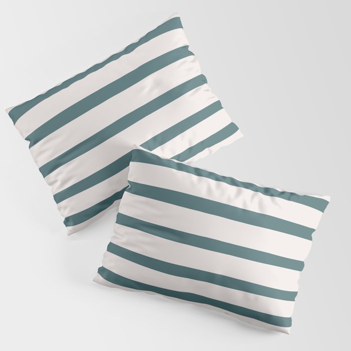 Evergreen Stripes Pillow Sham Gallery Image 1