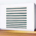 Evergreen Stripes Wall Mural Gallery Image 2