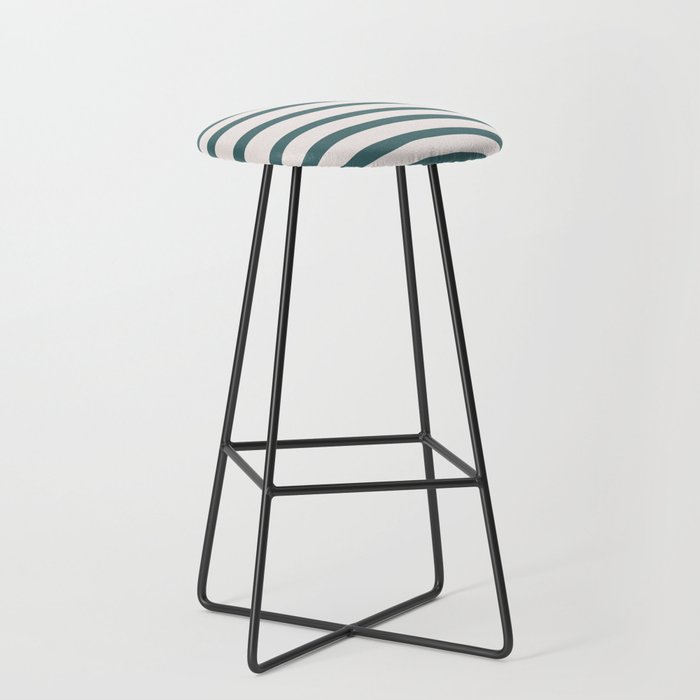Evergreen Stripes Stool Gallery Image 1