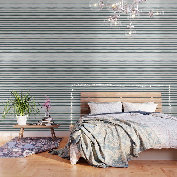 Evergreen Stripes Wallpaper Gallery Image 1