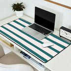 Evergreen Stripes Desk Mat Gallery Image 2