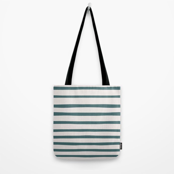 Evergreen Stripes Tote Bag Gallery Image 2