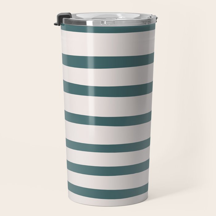 Evergreen Stripes Travel Mug Gallery Image 3